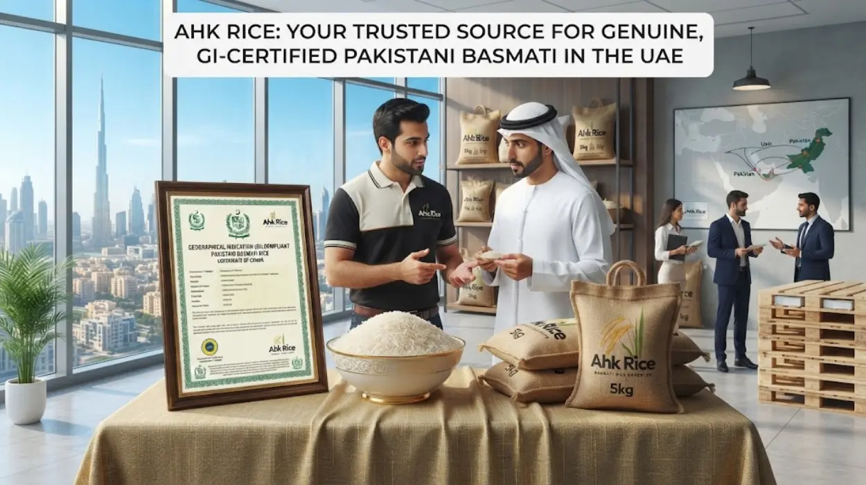 Buy GI-Compliant Pakistani Basmati Rice with Certificate of Origin for UAE Import