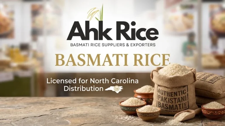 Buy Licensed Pakistani Basmati Rice for North Carolina Distribution