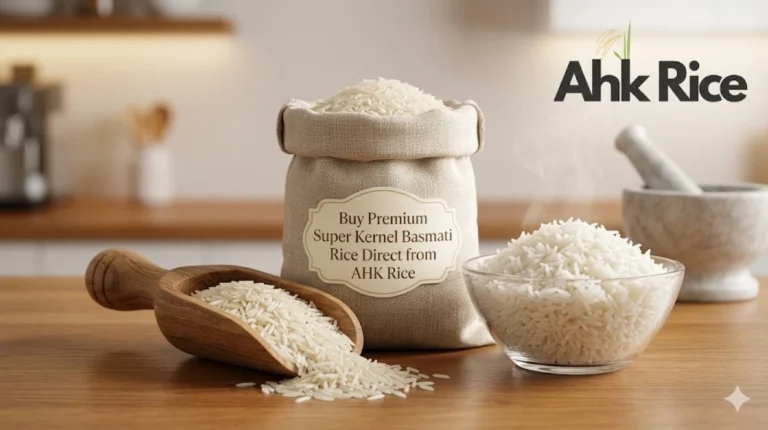 Buy Premium Super Kernel Basmati Rice Direct from AHK Rice