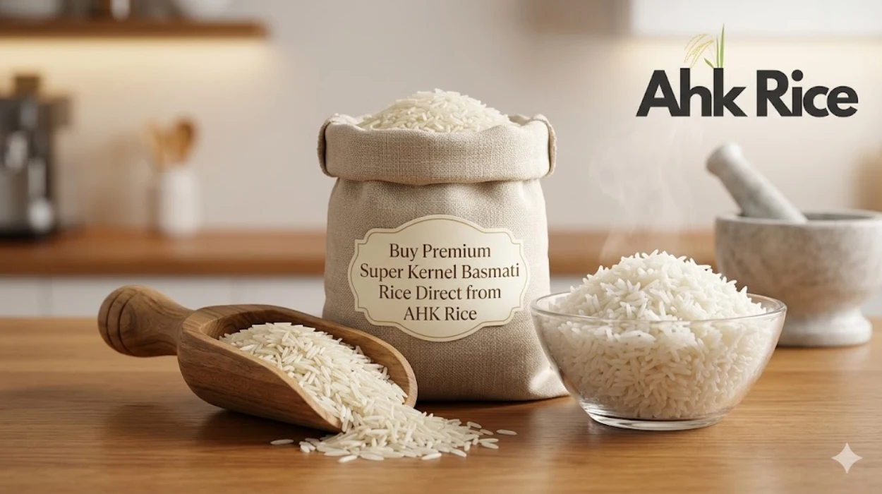 Buy Premium Super Kernel Basmati Rice Direct from AHK Rice