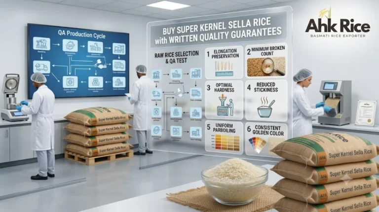 Buy Super Kernel Sella Rice with Written Quality Guarantees
