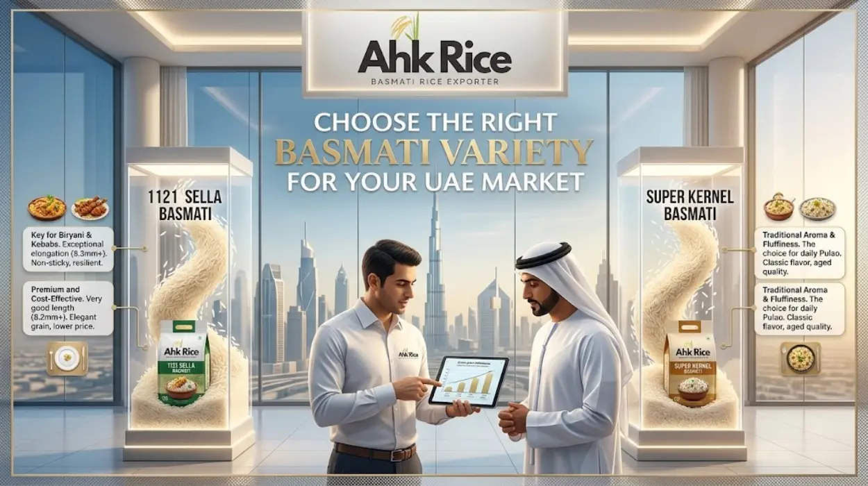 Choose the Right Basmati Variety for Your UAE Market with AHK Rice
