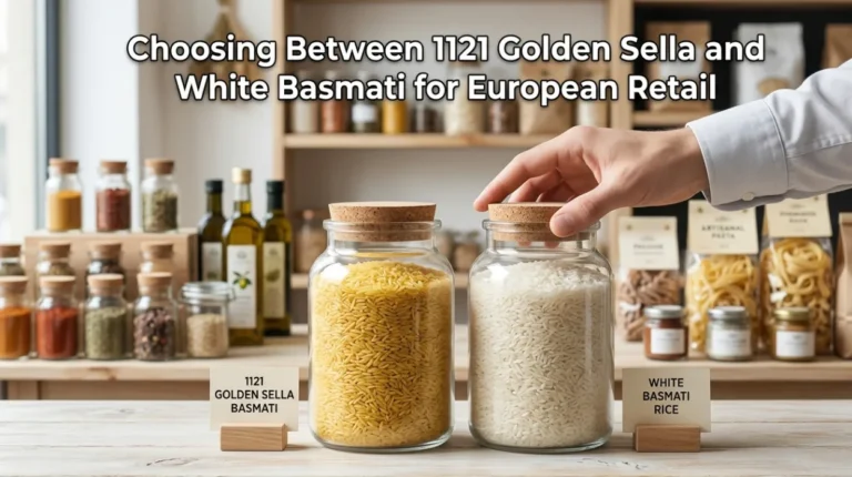 Choosing Between 1121 Golden Sella and White Basmati for European Retail