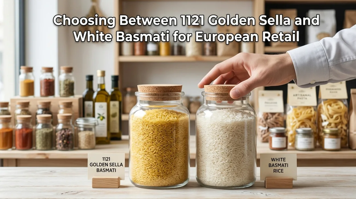 Choosing Between 1121 Golden Sella and White Basmati for European Retail