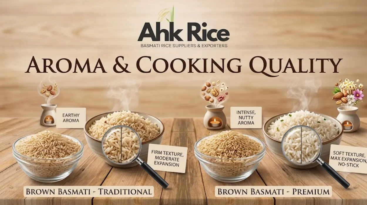 Comparing Aroma and Cooking Quality of Brown Basmati Varieties