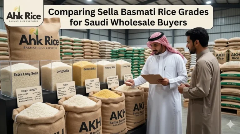 Comparing Sella Basmati Rice Grades for Saudi Wholesale Buyers