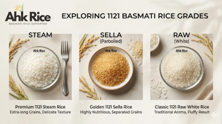 Different Grades of 1121 Basmati Rice Explained