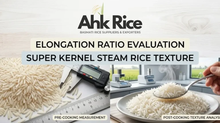 Evaluating Elongation Ratio and Texture of Super Kernel Steam Rice