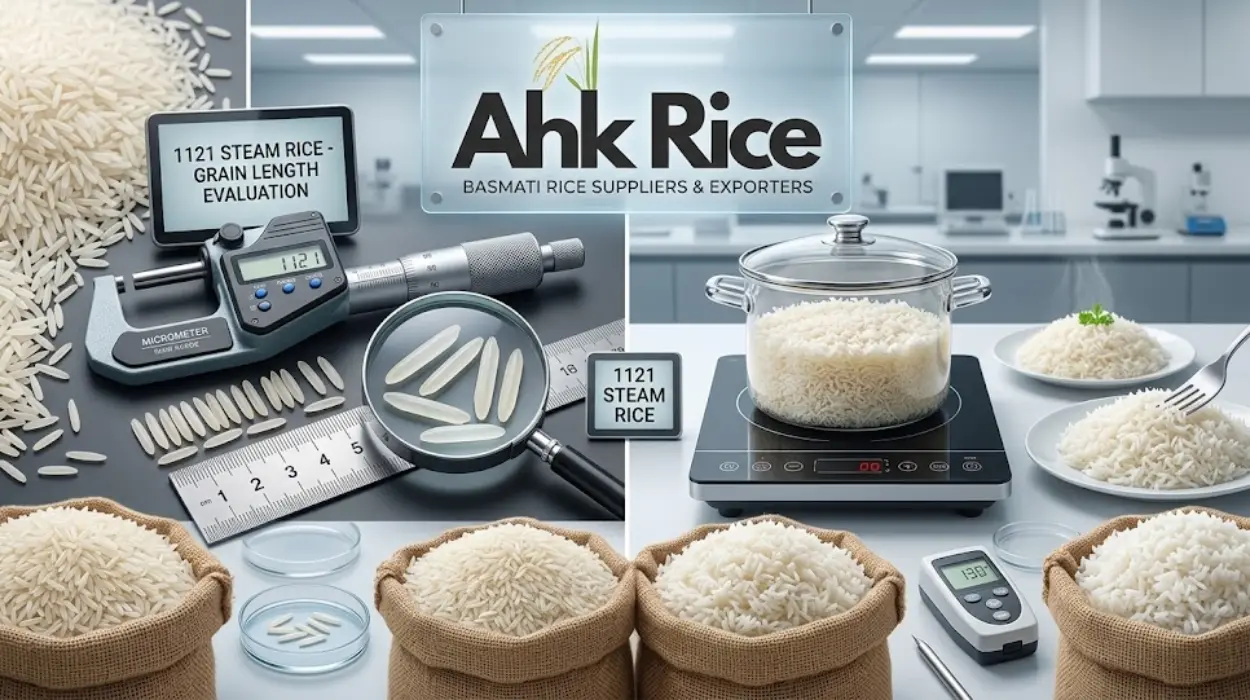 Evaluating Grain Length and Cooking Performance of 1121 Steam Rice