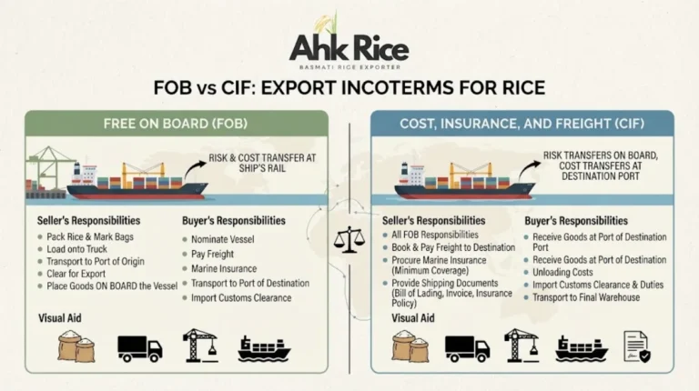 FOB vs CIF Pricing Which Option Is Best for Rice Buyers