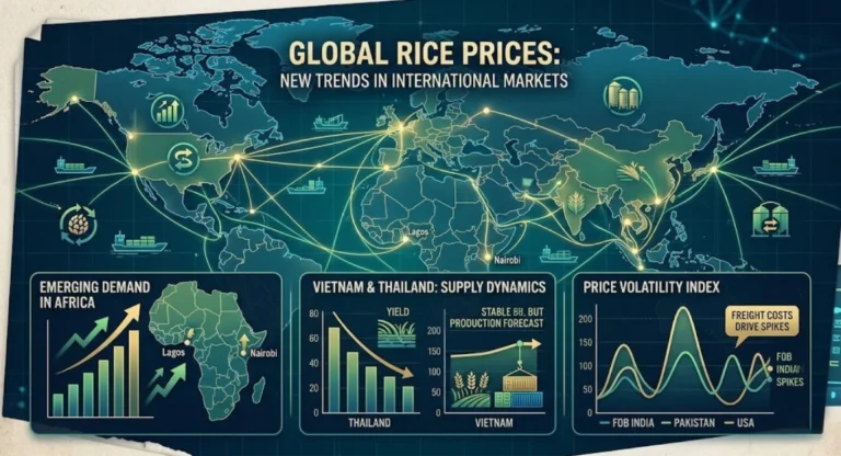 Global Rice Prices Show New Trends in International Markets
