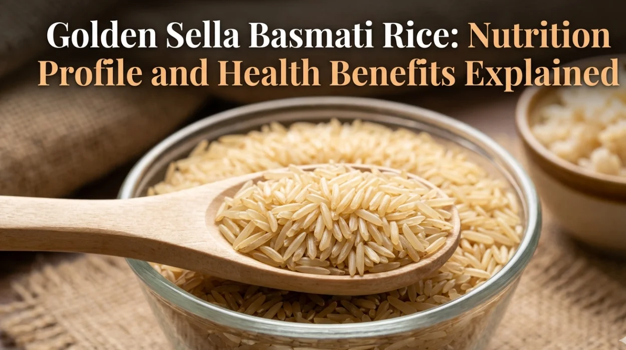 Golden Sella Basmati Rice: Nutrition Profile and Health Benefits Explained