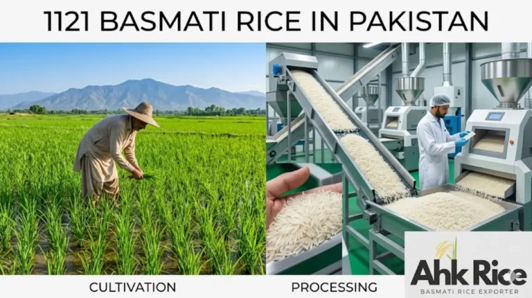How 1121 Basmati Rice Is Grown and Processed in Pakistan