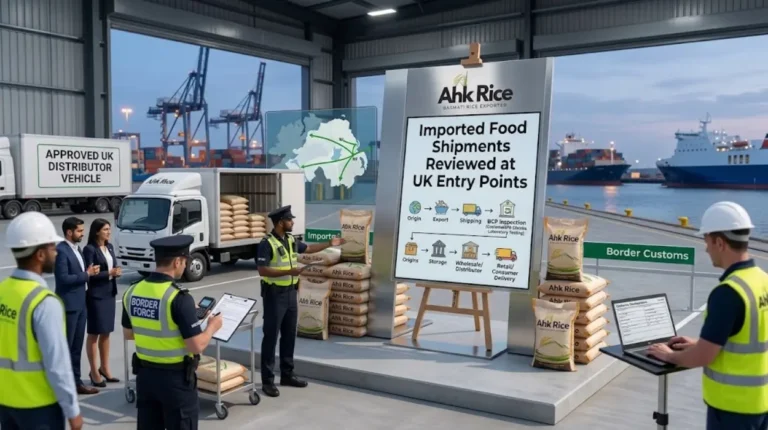 How Are Imported Food Shipments Reviewed at UK Entry Points