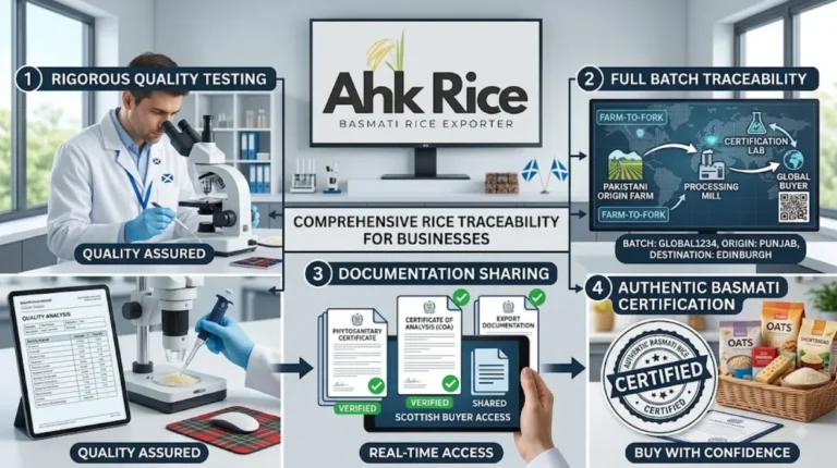 How Can Businesses Track Basmati Rice Movement from Farm to Shelf
