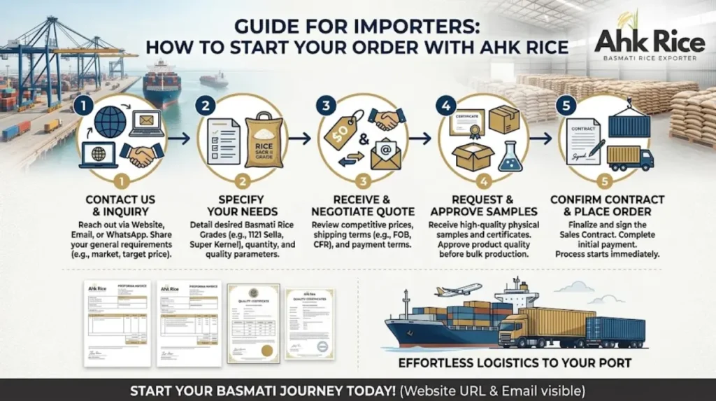 Buy Double-Sortex Pakistani Basmati Rice for Premium USA Grocery Shelves