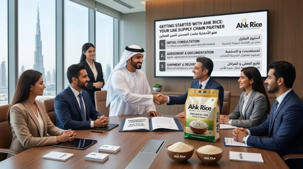 Why UAE Importers Choose AHK Rice as Their Pakistani Basmati Supplier