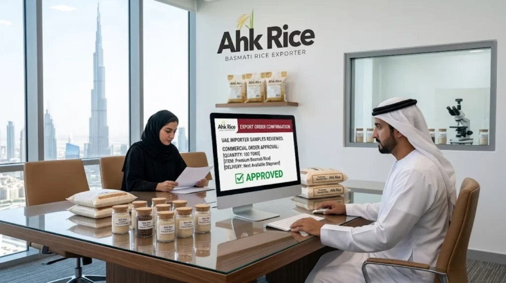 Get UAE-Compliant Export Documentation with Every AHK Rice Shipment