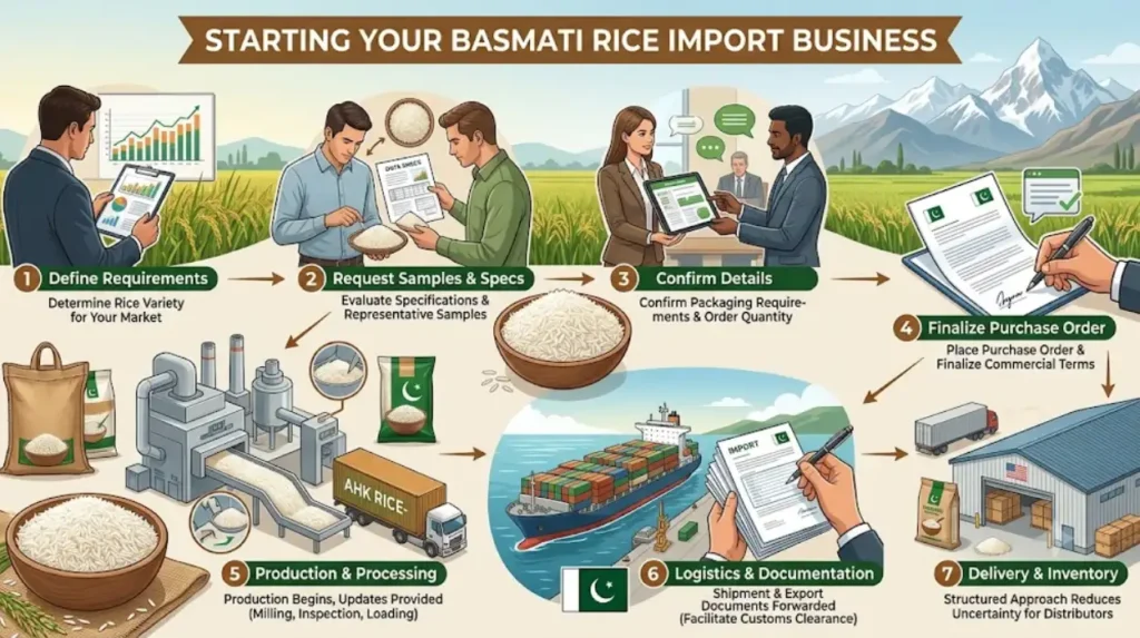 How Can You Start Importing Naturally Aromatic Pakistani Basmati Rice?