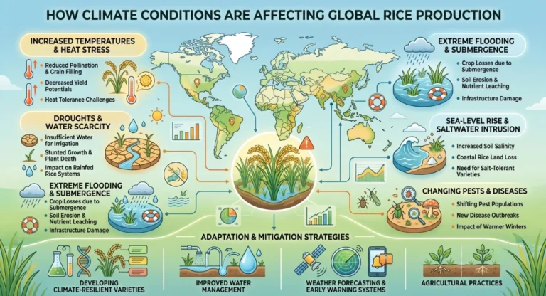 How Climate Conditions Are Affecting Global Rice Production