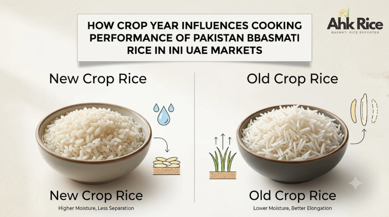 How Crop Year Influences Cooking Performance of Pakistan Basmati Rice in UAE Market