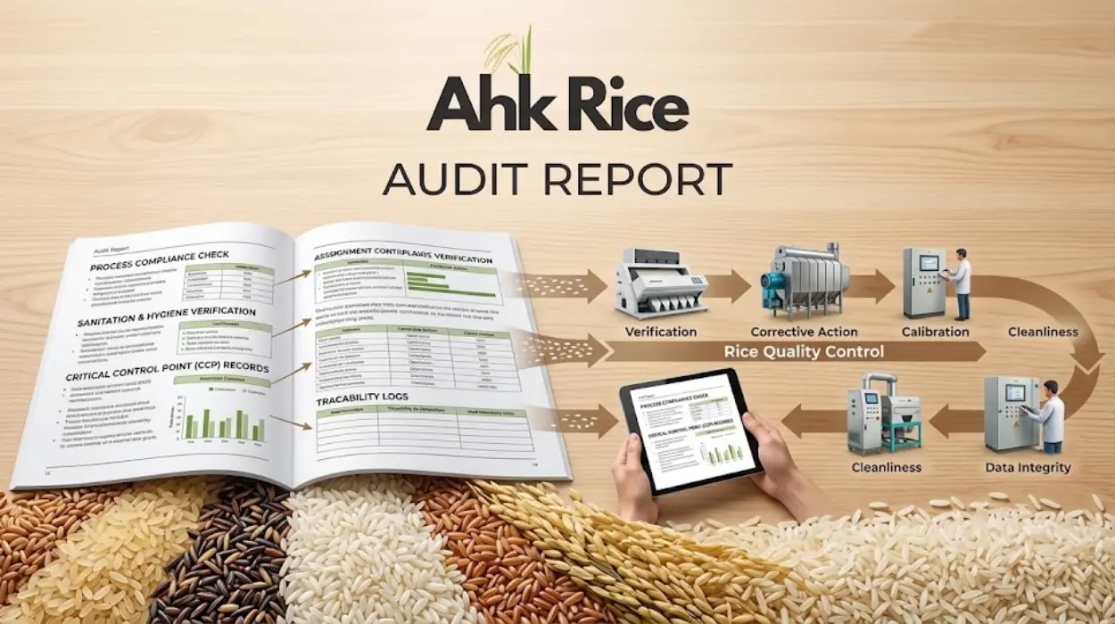 How Do Audit Reports Demonstrate Rice Processing Quality Controls?