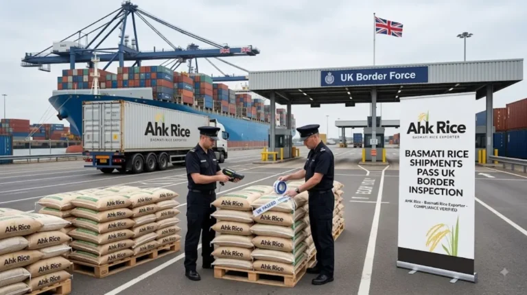 How Do Basmati Rice Shipments Pass UK Border Inspection Checks