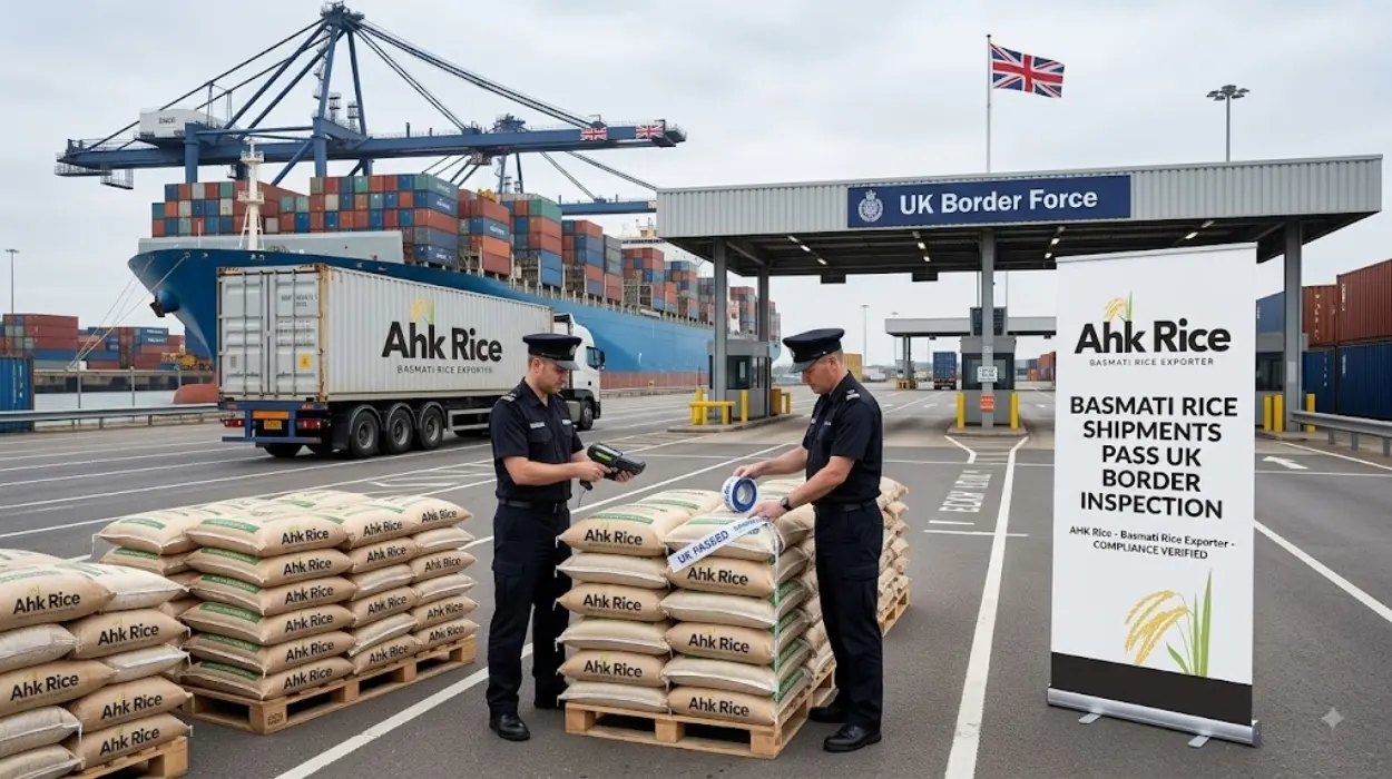 How Do Basmati Rice Shipments Pass UK Border Inspection Checks