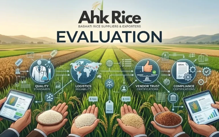 How Do Buyers Evaluate International Rice Export Vendors?