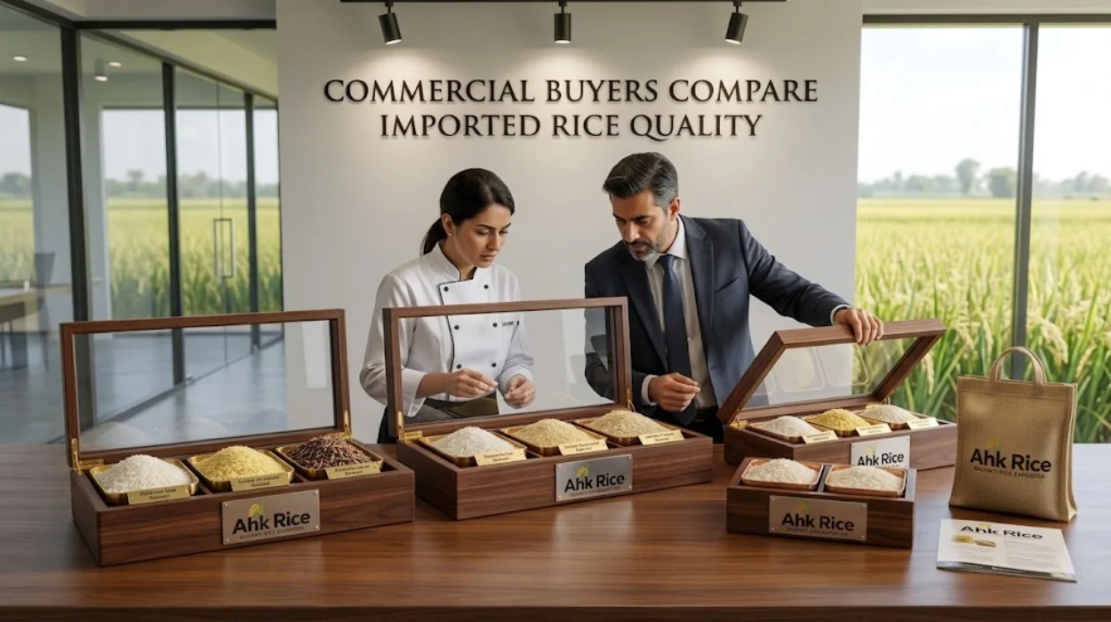 How Do Commercial Buyers Compare Imported Rice Quality and Value