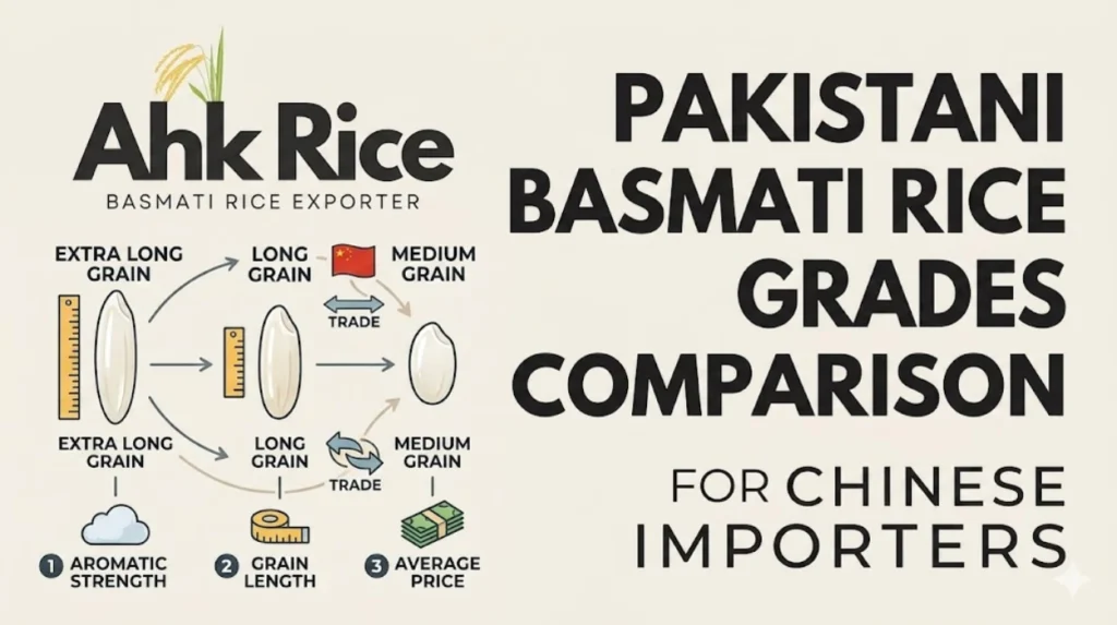 Most In-Demand Pakistani Basmati Rice Types Among Chinese Buyers in 2026