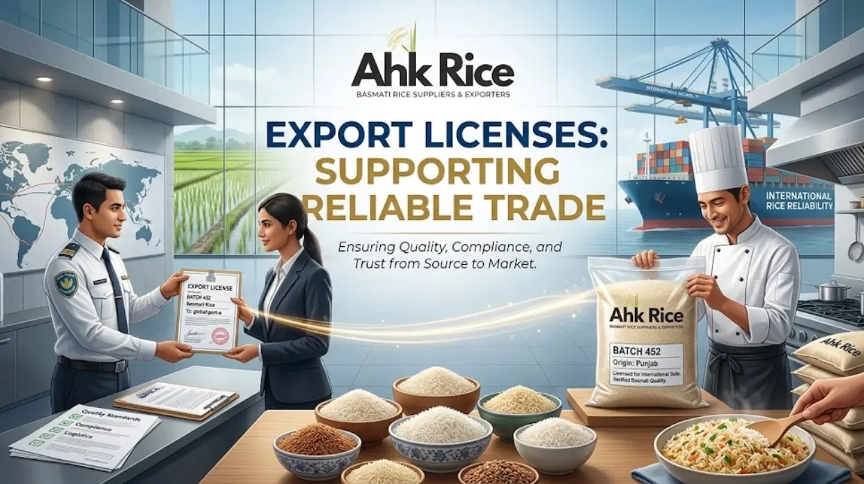 How Do Export Licenses Support Reliable International Rice Trade?
