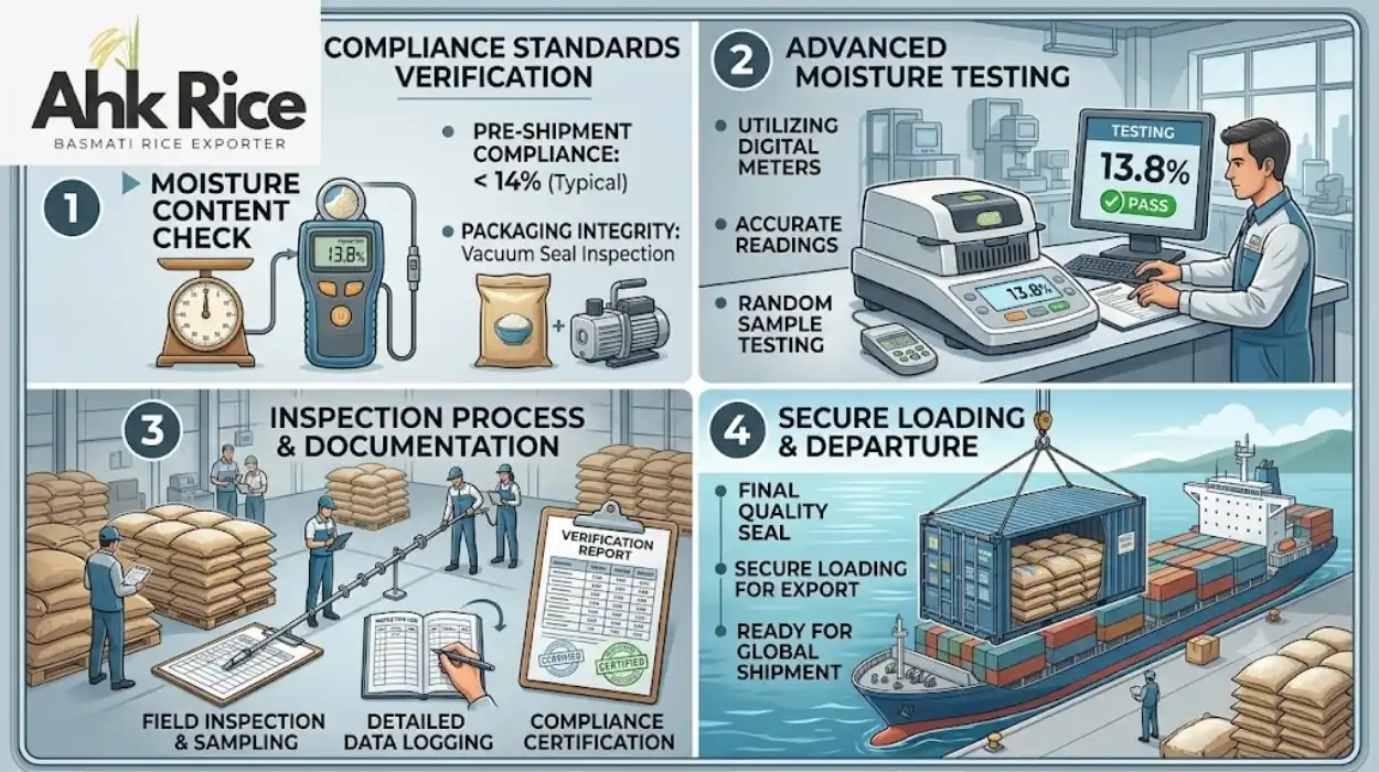 How Do Exporters Verify Moisture Compliance Before Shipment?