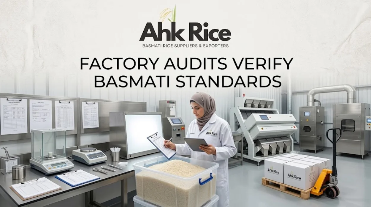 How Do Factory Audits Verify Basmati Rice Processing Standards?