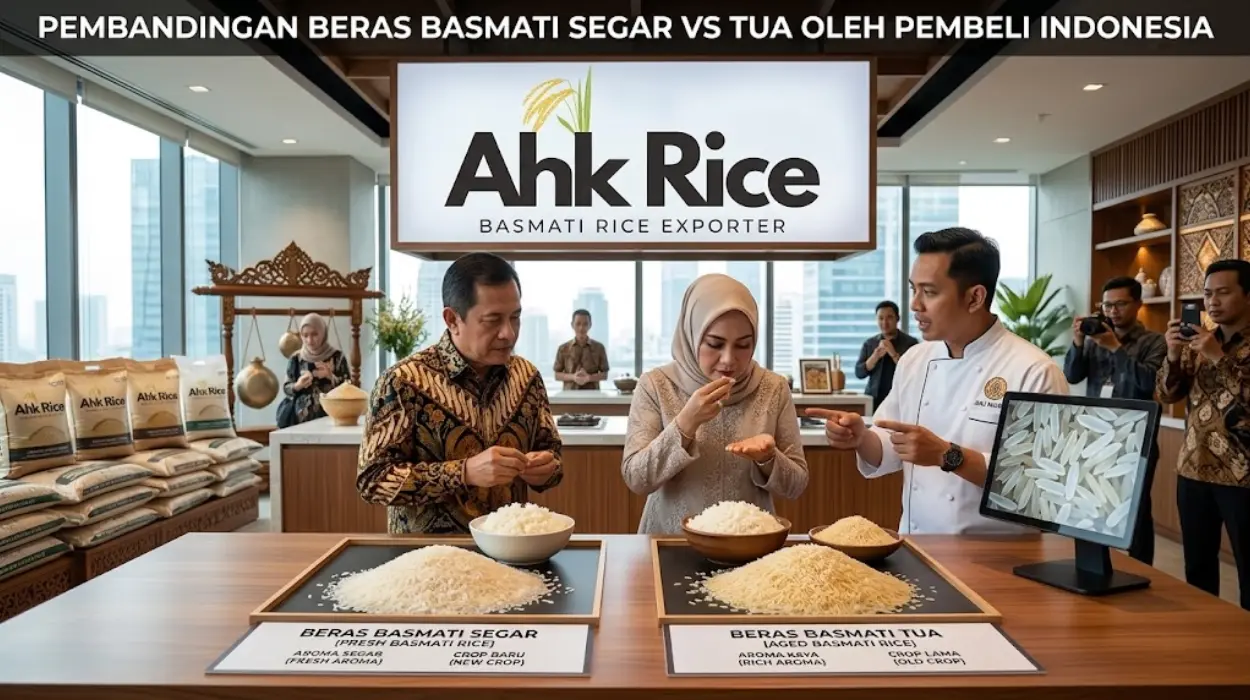 How Do Indonesian Buyers Compare Fresh and Aged Pakistan Basmati Rice