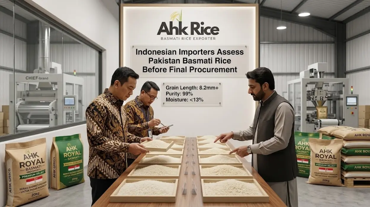 How Do Indonesian Importers Assess Pakistan Basmati Rice Before Final Procurement