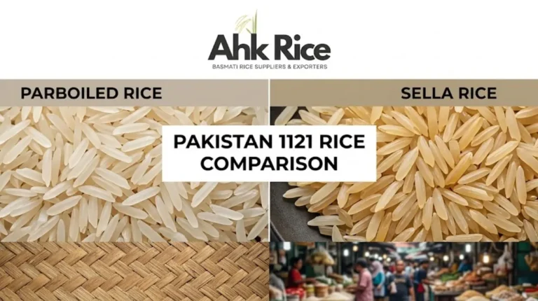 How Do Indonesian Wholesalers Compare Pakistan 1121 Parboiled and Sella Rice?