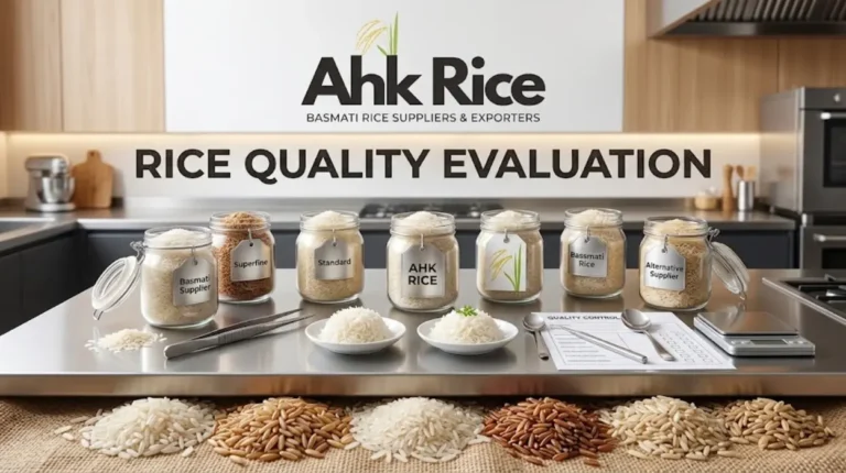 How Do Restaurants Evaluate Rice Quality Before Changing Suppliers?