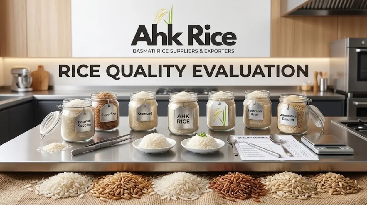 How Do Restaurants Evaluate Rice Quality Before Changing Suppliers?