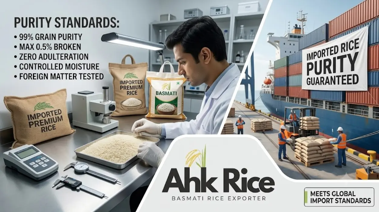 How Do Retailers Assess Purity Standards in Imported Rice