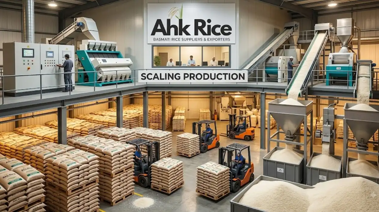 How Do Rice Exporters Scale Production During Peak Demand Periods?