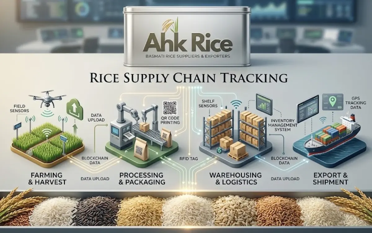 How Do Rice Exporters Track Products from Farm to Shipment?