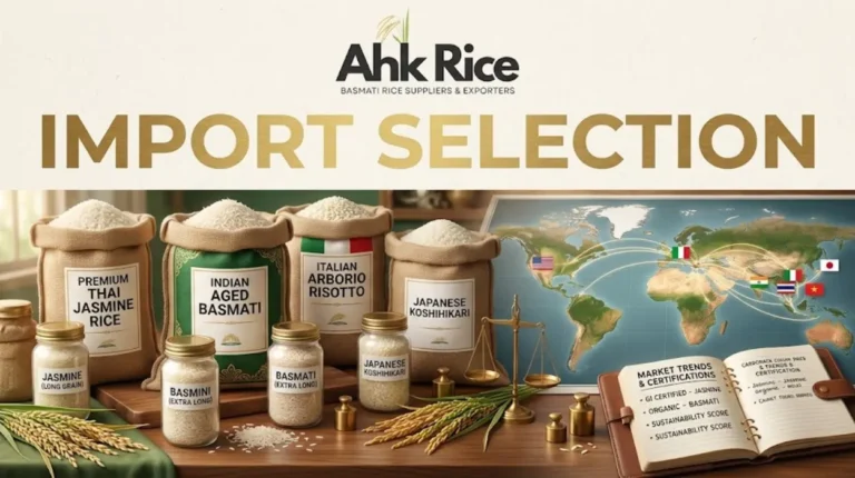 How Do Specialty Distributors Select Premium Imported Rice Products?