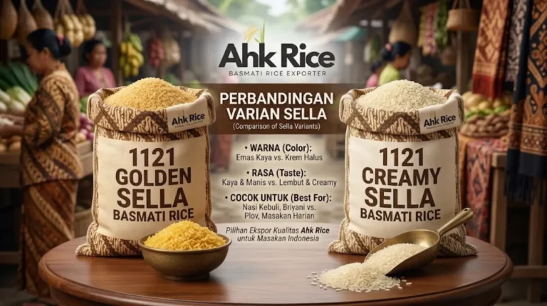 How Does 1121 Golden Sella Compare With Creamy Sella for Indonesia