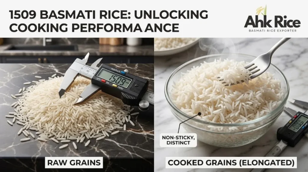 1509 Basmati Rice: Grain Length and Cooking Performance Explained