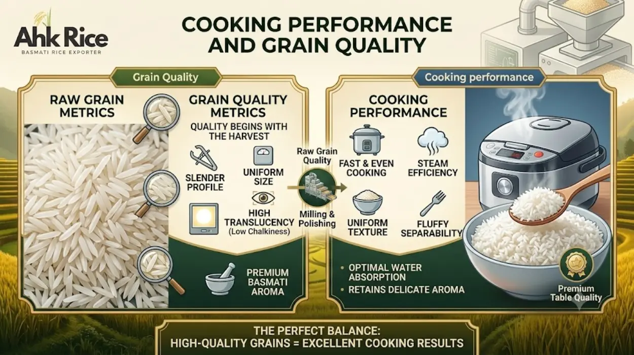 How Does Crop Age Influence Cooking Performance and Grain Quality