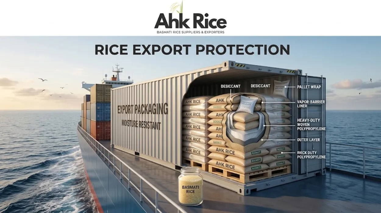 How Does Export Packaging Protect Rice During Ocean Transport?