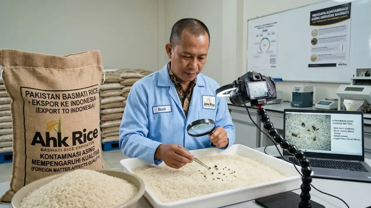 How Does Foreign Matter Affect Pakistan Basmati Rice Quality in Indonesia