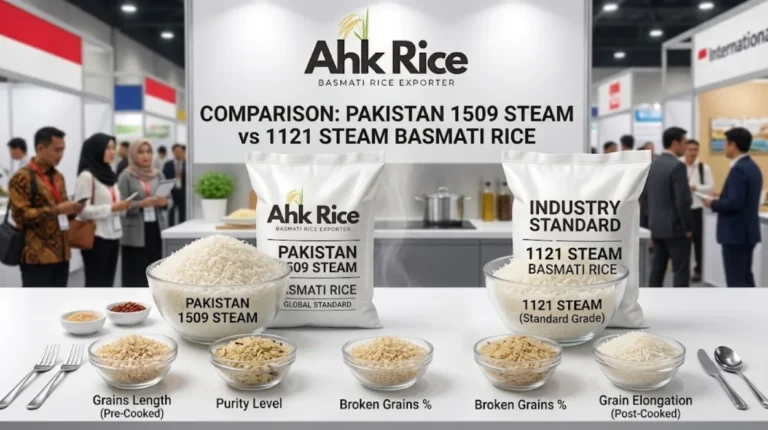 How Does Pakistan 1509 Steam Compare With 1121 Steam Rice in Indonesia