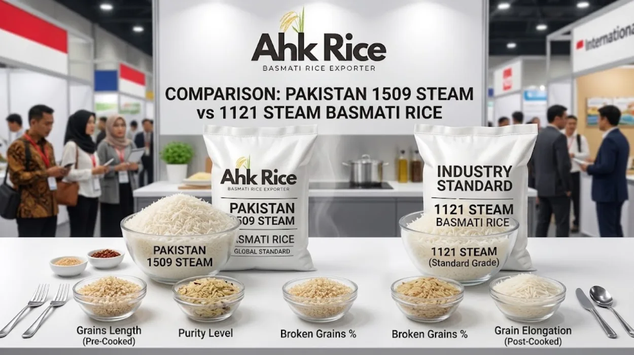 How Does Pakistan 1509 Steam Compare With 1121 Steam Rice in Indonesia